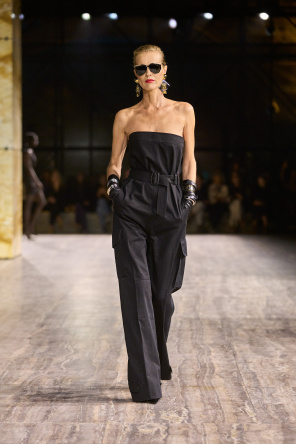 Saint Laurent Off-the-shoulder jumpsuit