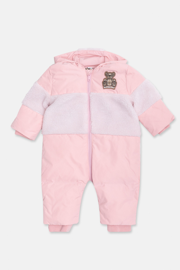 burberry Be4336 Kids ‘Ray’ down jumpsuit