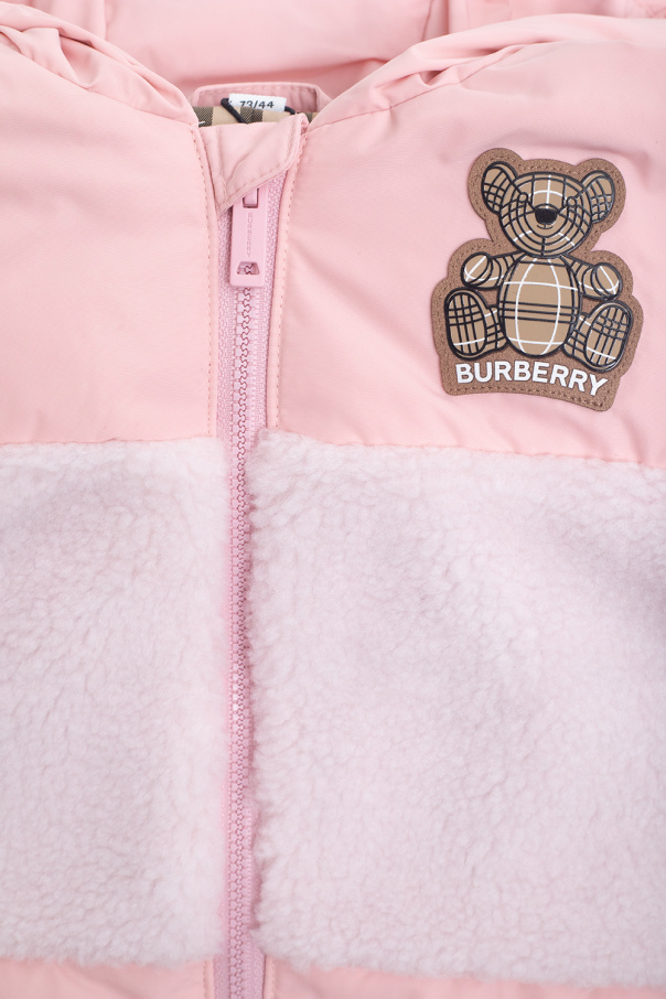 burberry Be4336 Kids ‘Ray’ down jumpsuit