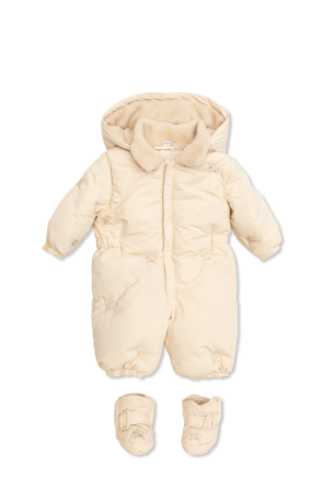 Burberry Kids Logo jumpsuit