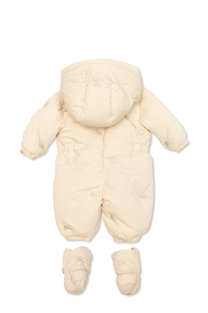 Burberry Kids Logo jumpsuit