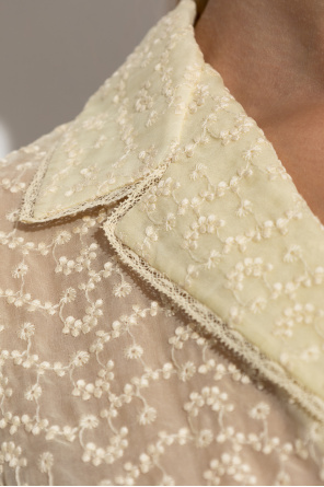 Saint Laurent Conjunto: camisa y pantalones