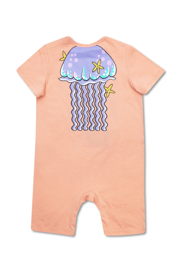 Stella McCartney Kids stella mccartney kids baby embroidered cotton dress and bloomers set