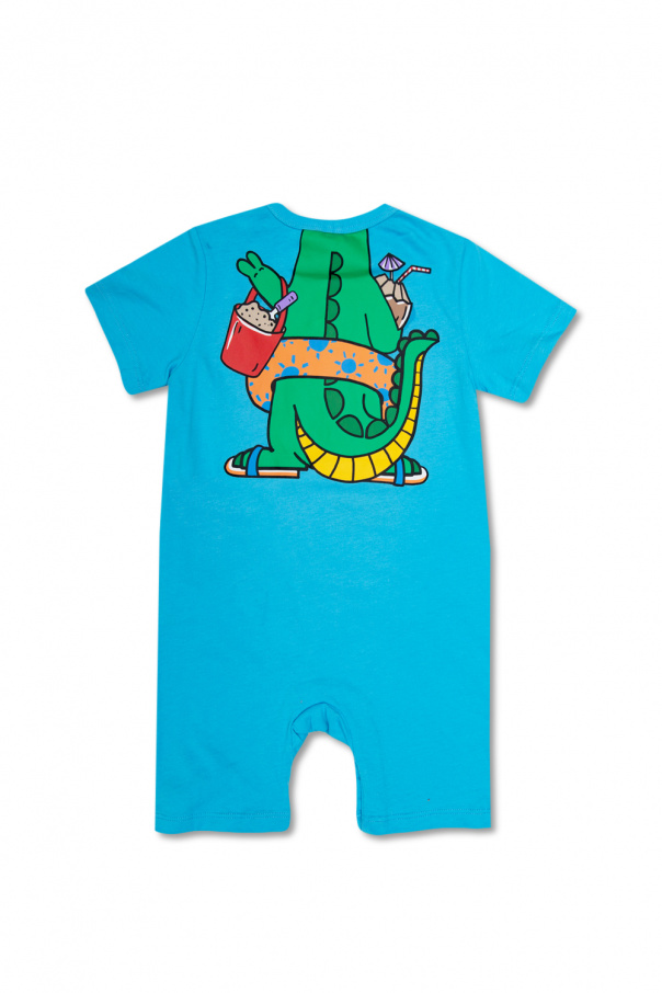 Stella McCartney Kids Printed romper suit