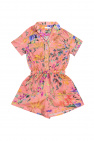 Zimmermann Kids Floral jumpsuit