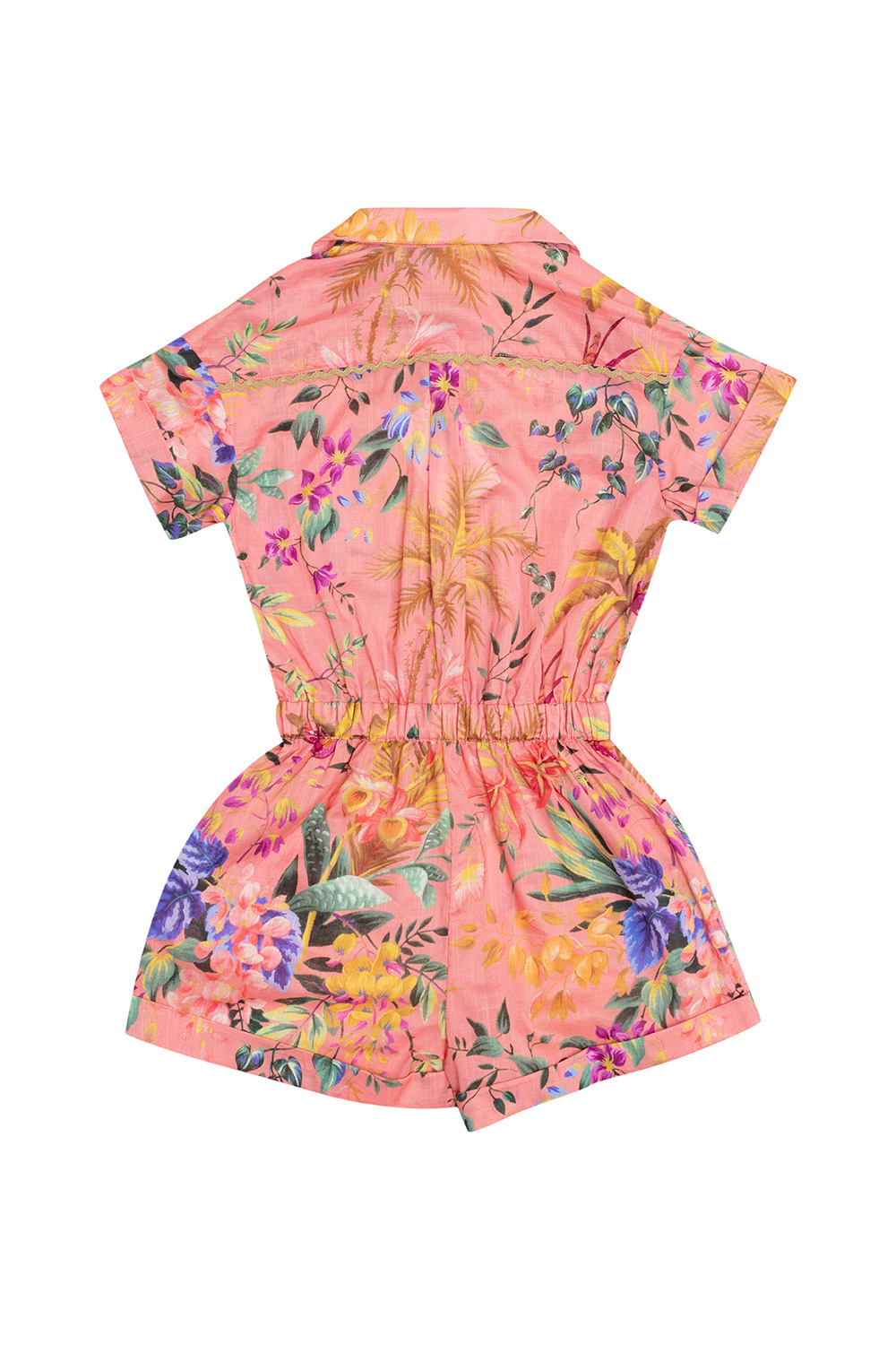 Zimmermann Kids Floral jumpsuit