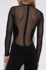 Alaïa Bodysuit with sheer inserts