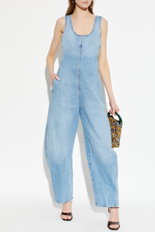 Alaïa Denim jumpsuit