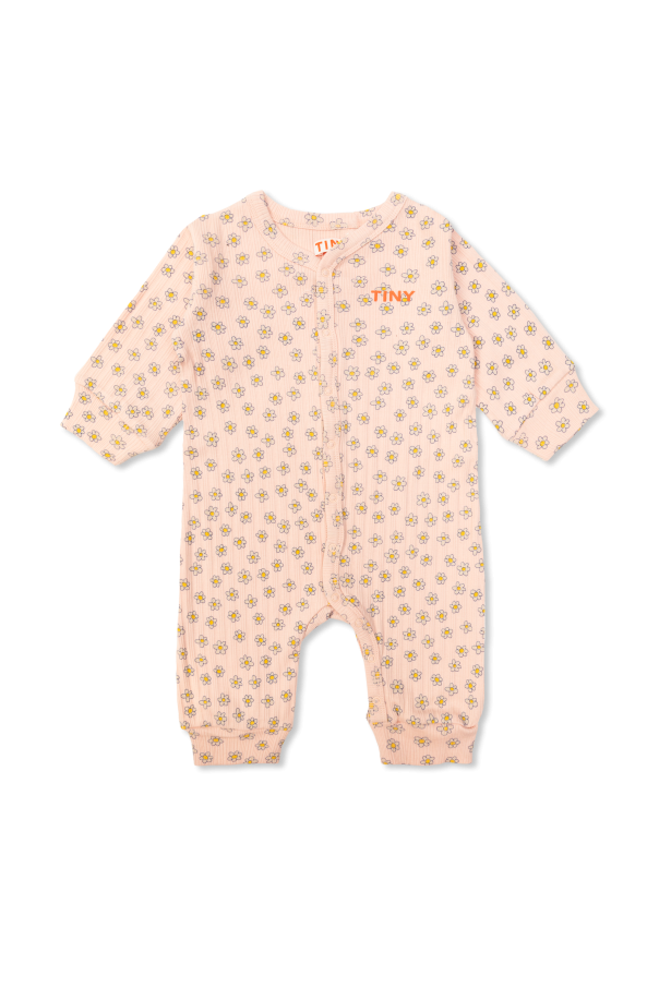 Tiny Cottons Baby romper with floral motif