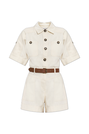 Jumpsuit with belt