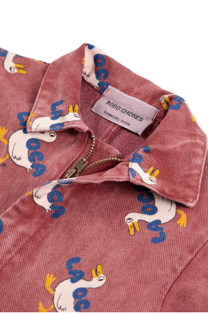 Bobo Choses Pajacyk niemowlęcy z nadrukiem