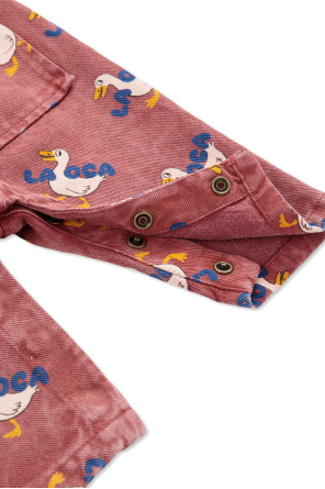 Bobo Choses Pajacyk niemowlęcy z nadrukiem