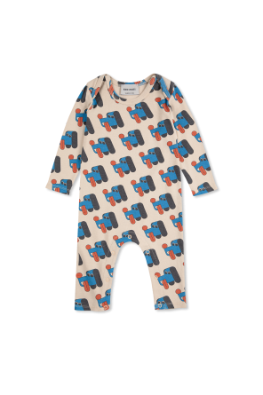 Baby-Strampler mit Aufdruck