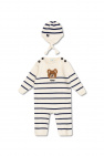 Fendi Kids Playsuit & beanie set