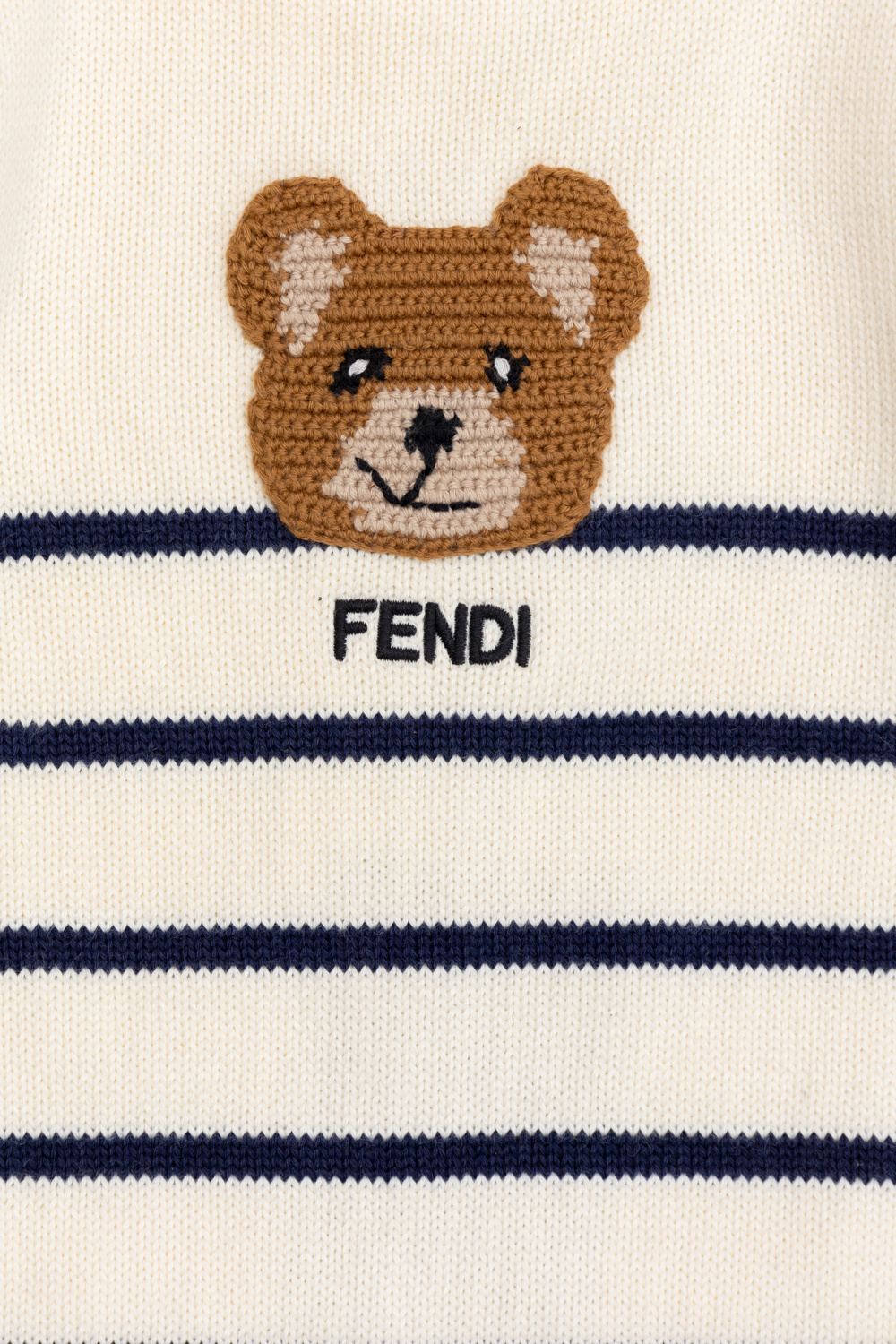 Fendi Kids Fendi Pre-Owned FF motif printed coat Black