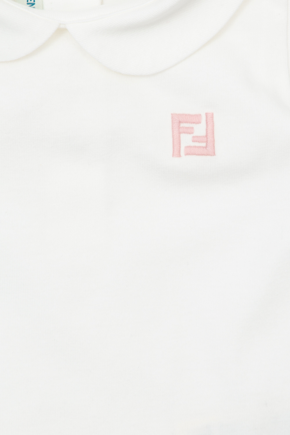 Fendi Kids Fendi Kids logo-jacquard polo shirt