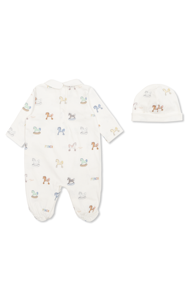 Fendi Kids Pajacyk niemowlęcy