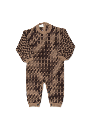 Patterned romper suit