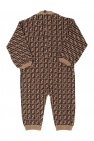 Fendi Kids Patterned romper suit