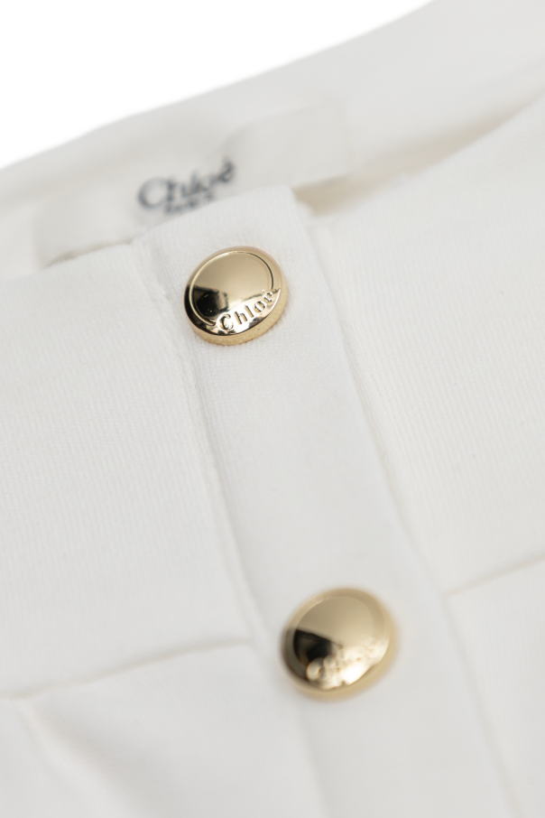 Chloé Kids Baby-Strampler