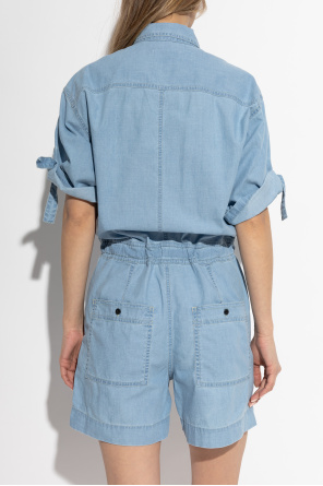 Marant Etoile Jeansowy kombinezon ‘Vally’