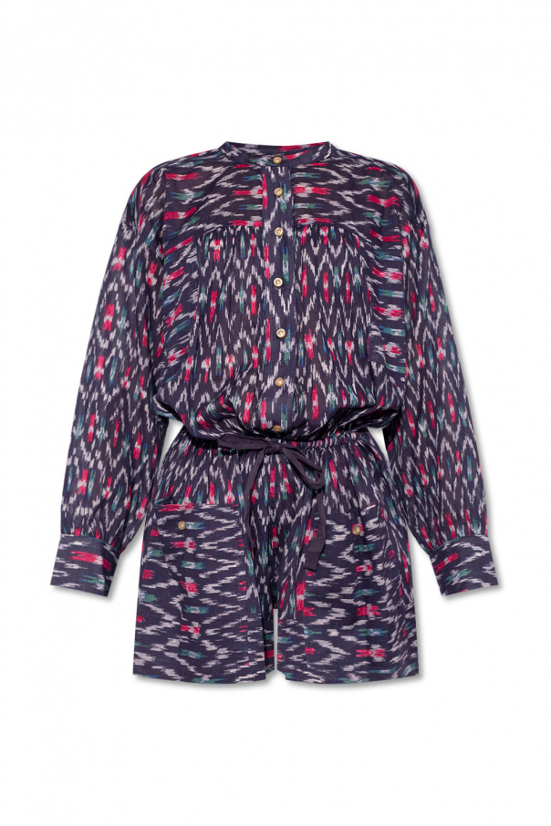 Marant Etoile ‘Lehana’ patterned jumpsuit