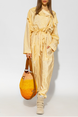 ‘lympia’ jumpsuit with detachable sleeves od Isabel Marant