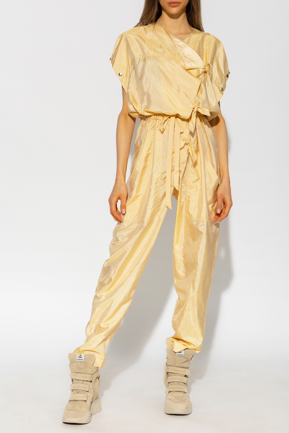 Isabel Marant ‘Lympia’ jumpsuit with detachable sleeves
