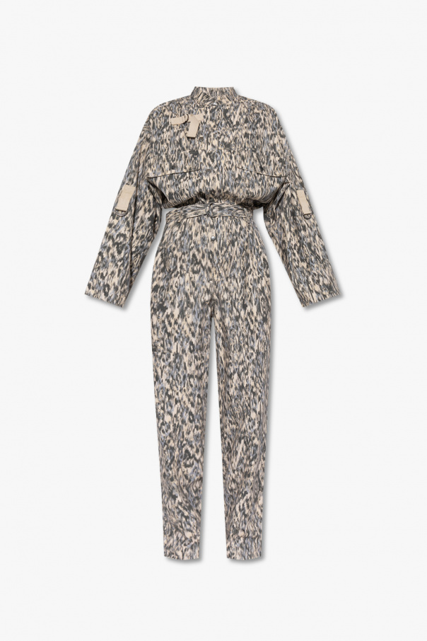 Marant Etoile ‘Kendra’ patterned jumpsuit