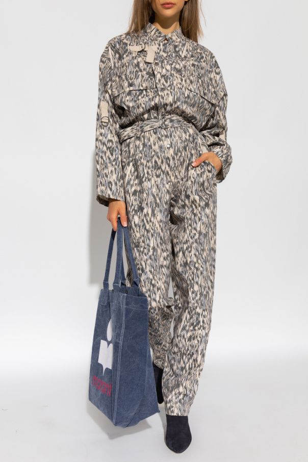 Marant Etoile ‘Kendra’ patterned jumpsuit