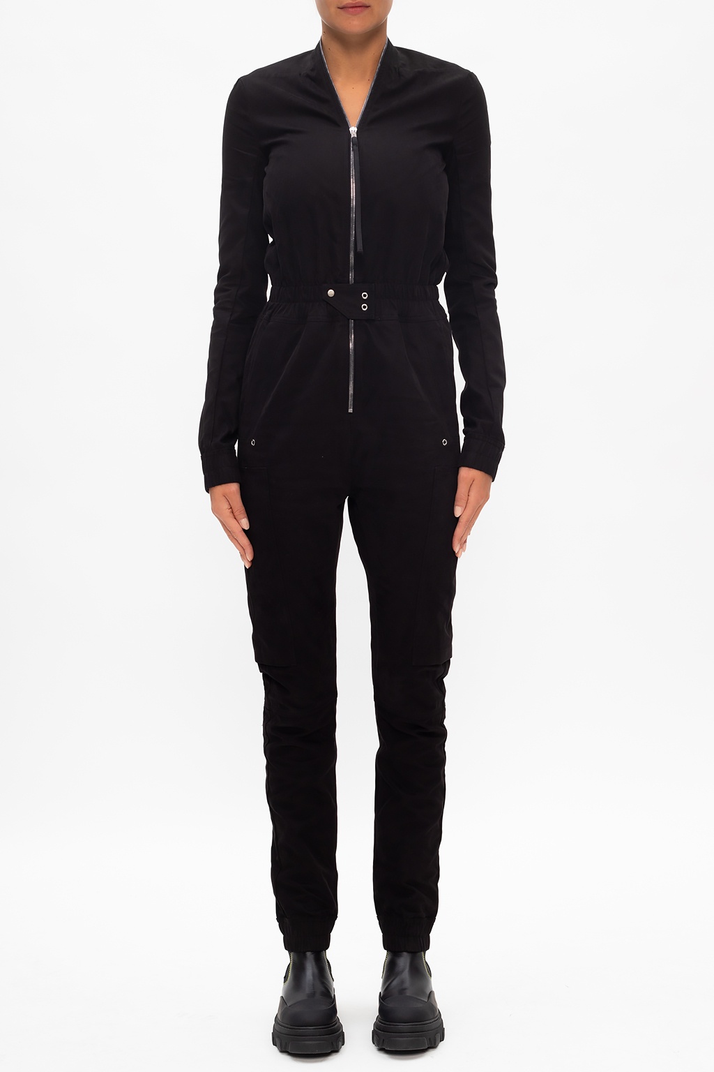 rick owens black jumpsuit