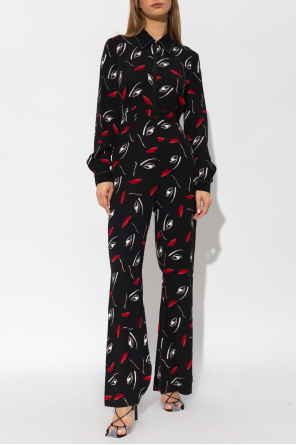 Diane Von Furstenberg ‘Kyoto’ patterned jumpsuit