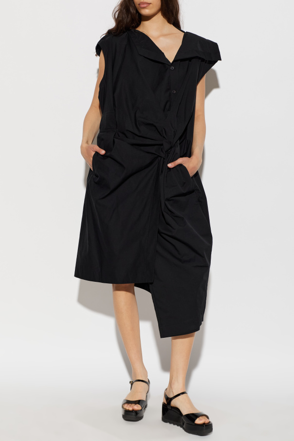 Issey Miyake Asymmetric jumpsuit with draping