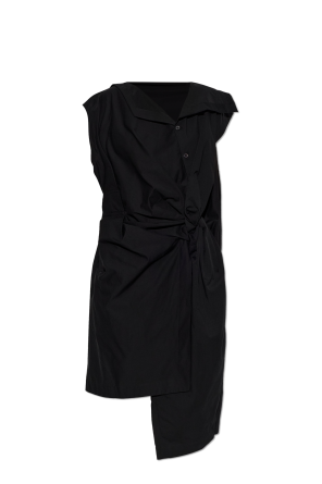 Asymmetrical jumpsuit with draping od Issey Miyake