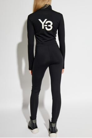 Y-3 Yohji Yamamoto Jumpsuit with Stand-up Collar