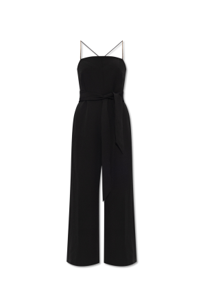 Jumpsuit with shoulder straps