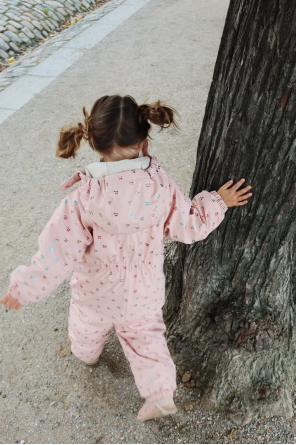 Konges Sløjd Jumpsuit with cherry motif