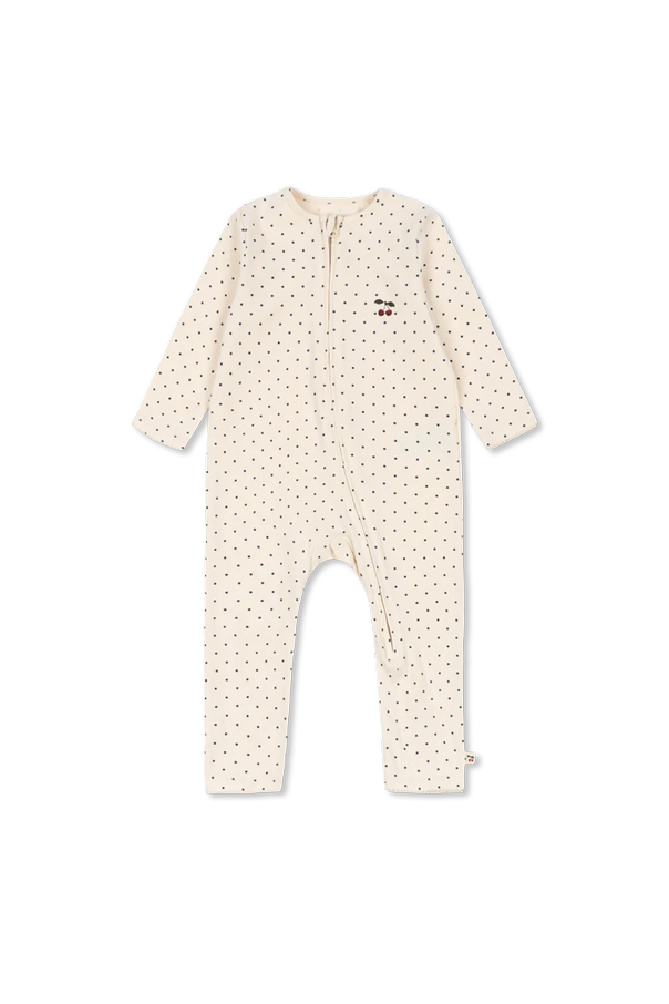 Baby sleepsuit with polka dots od Konges Sløjd