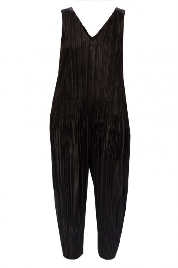 Issey Miyake Pleats Please Pleated slip jumpsuit