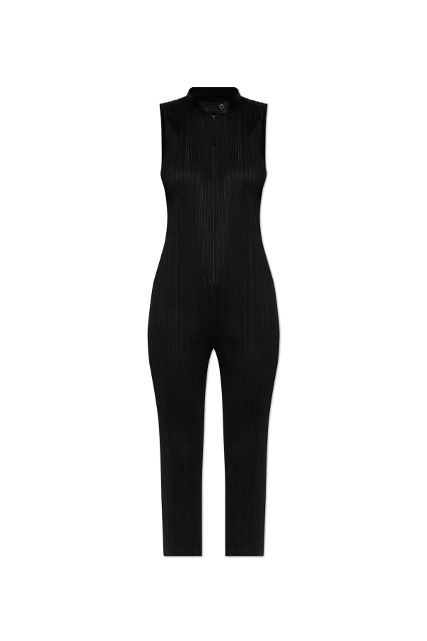 Sleeveless pleated jumpsuit od Pleats Please Issey Miyake
