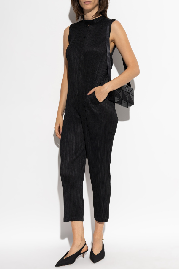 Pleats Please Issey Miyake Mono plisado sin mangas