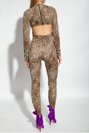 Dsquared2 Jumpsuit with animal motif