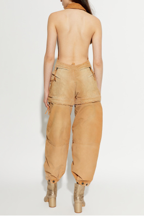 Dsquared2 Mono vaquero con hombros descubiertos