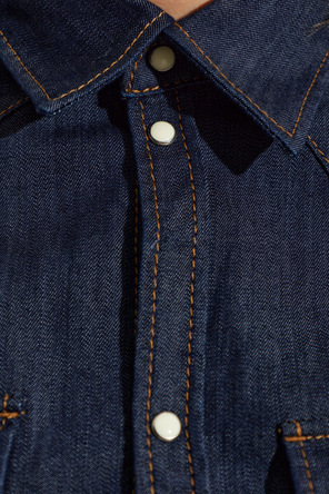 Dsquared2 Denim jumpsuit with long sleeves
