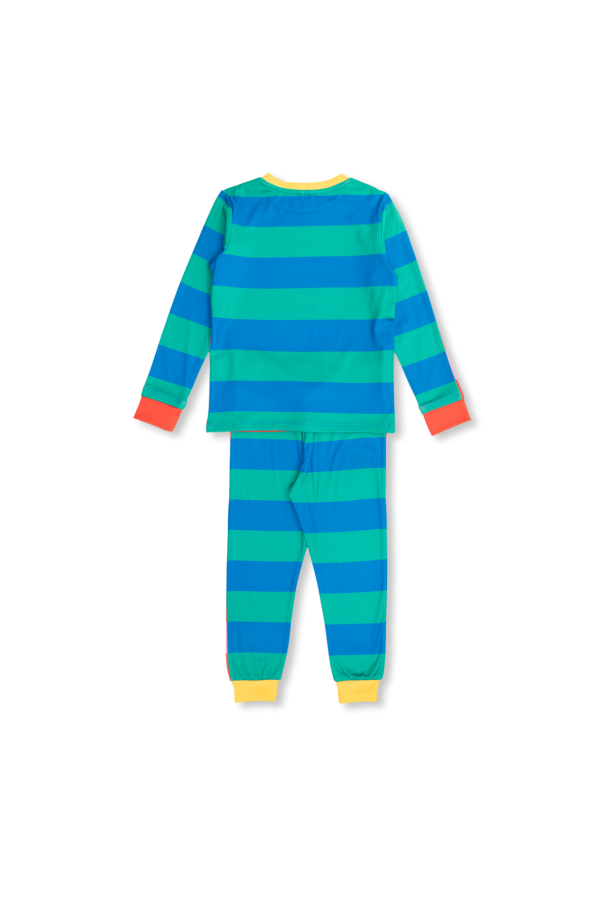 Stella McCartney Kids Thermal top and Pre-Owned trousers set
