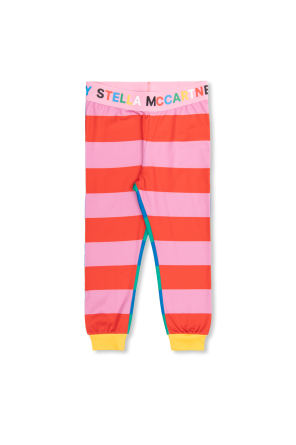 Stella McCartney Kids Thermal top and Pre-Owned trousers set