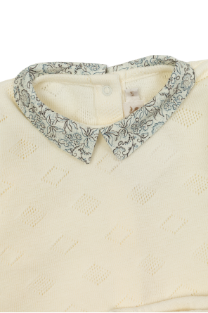 Bonpoint  Conjunto: blusa, pantalones y oso