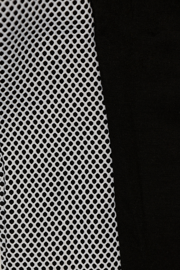 Karl Lagerfeld Kids Cotton blend T-shirt dress in midi length featuring left chest pocket