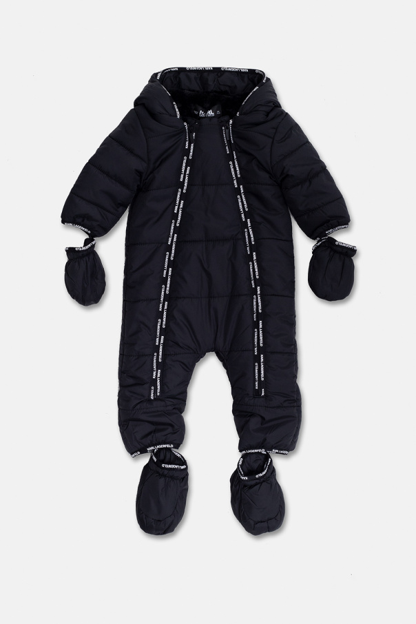 Karl Lagerfeld Kids Padded jumpsuit