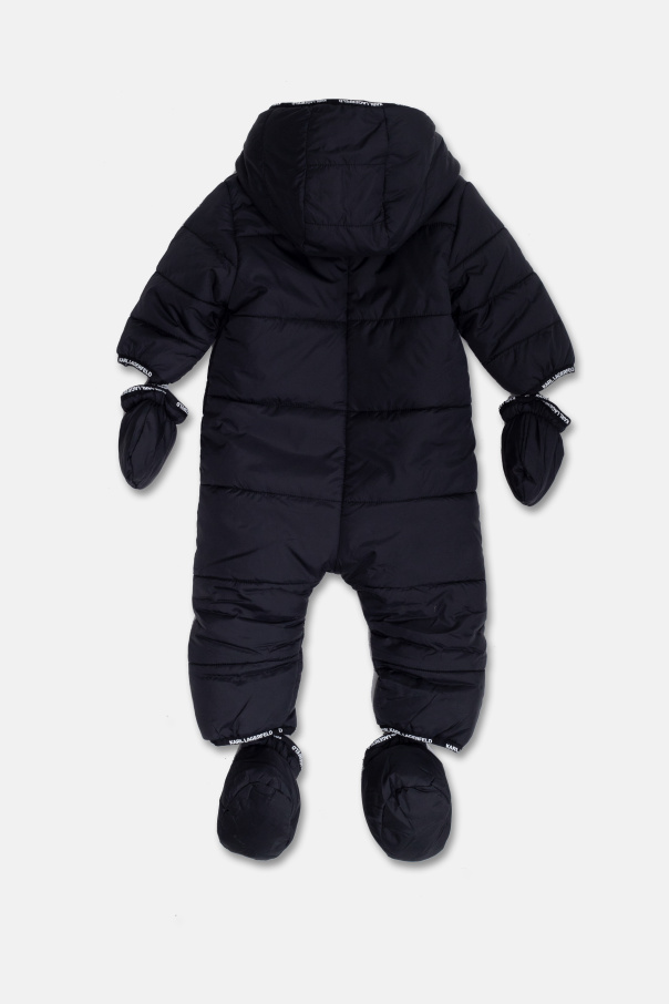 Karl Lagerfeld Kids Padded jumpsuit